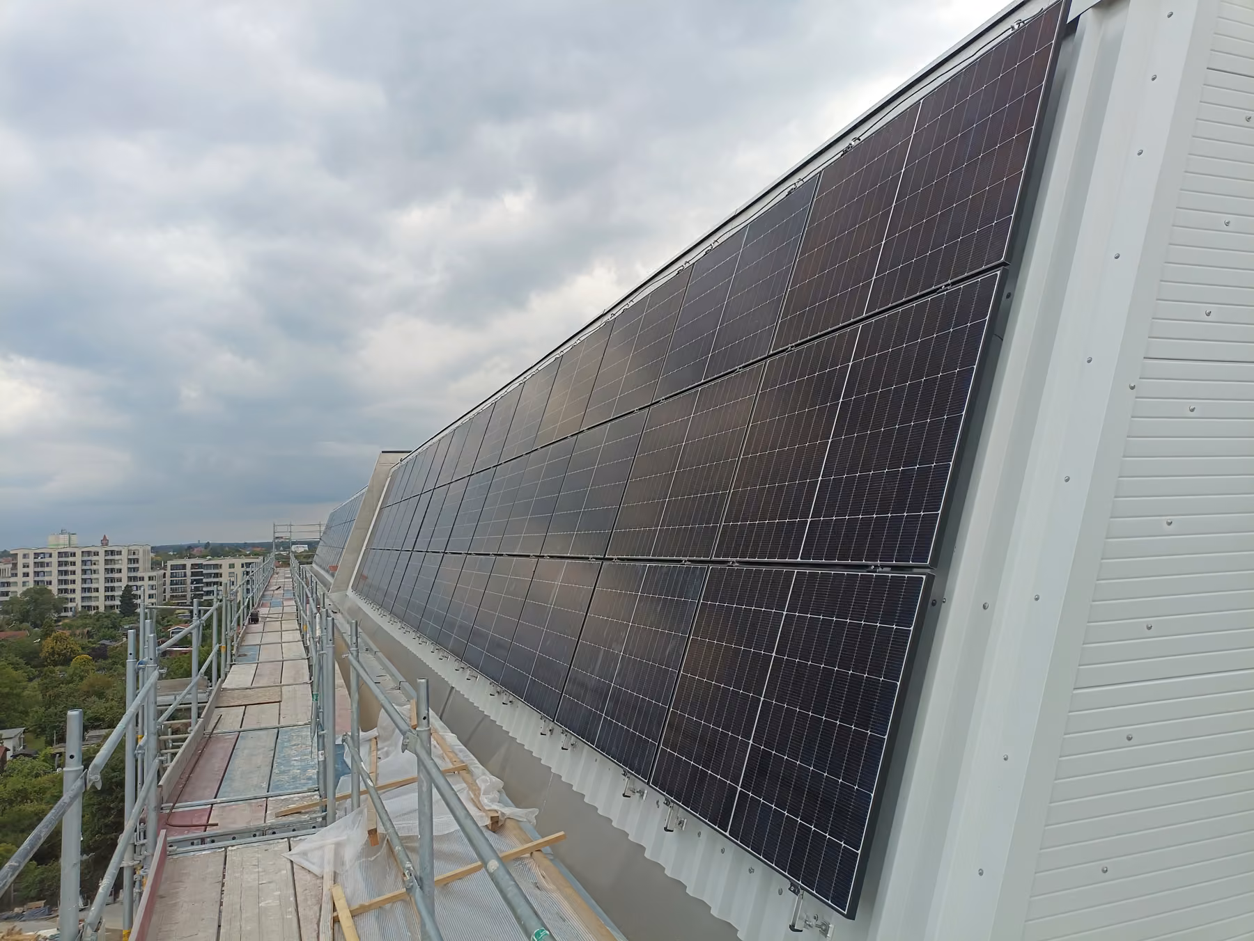 Photovoltaik-Fassade BV BER1 in Berlin